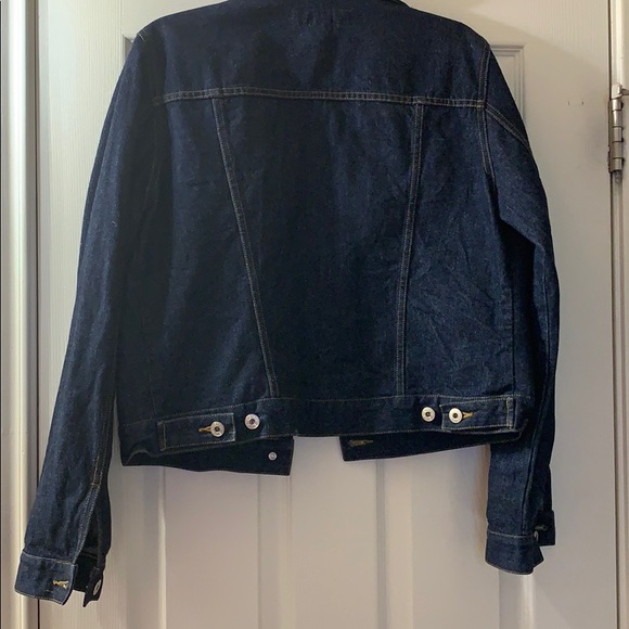 Dark denim Express Jean Jacket - Picture 5 of 6